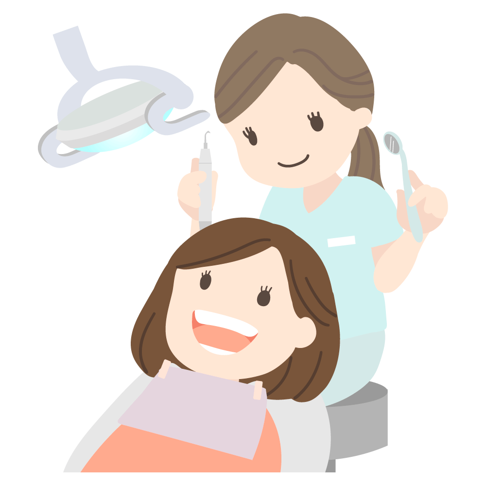 春のお出かけにあわせて歯をクリーニングしませんか